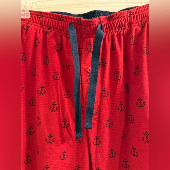 Nautica Sleepwear Anchor Print Pants - Picture 2 of 5